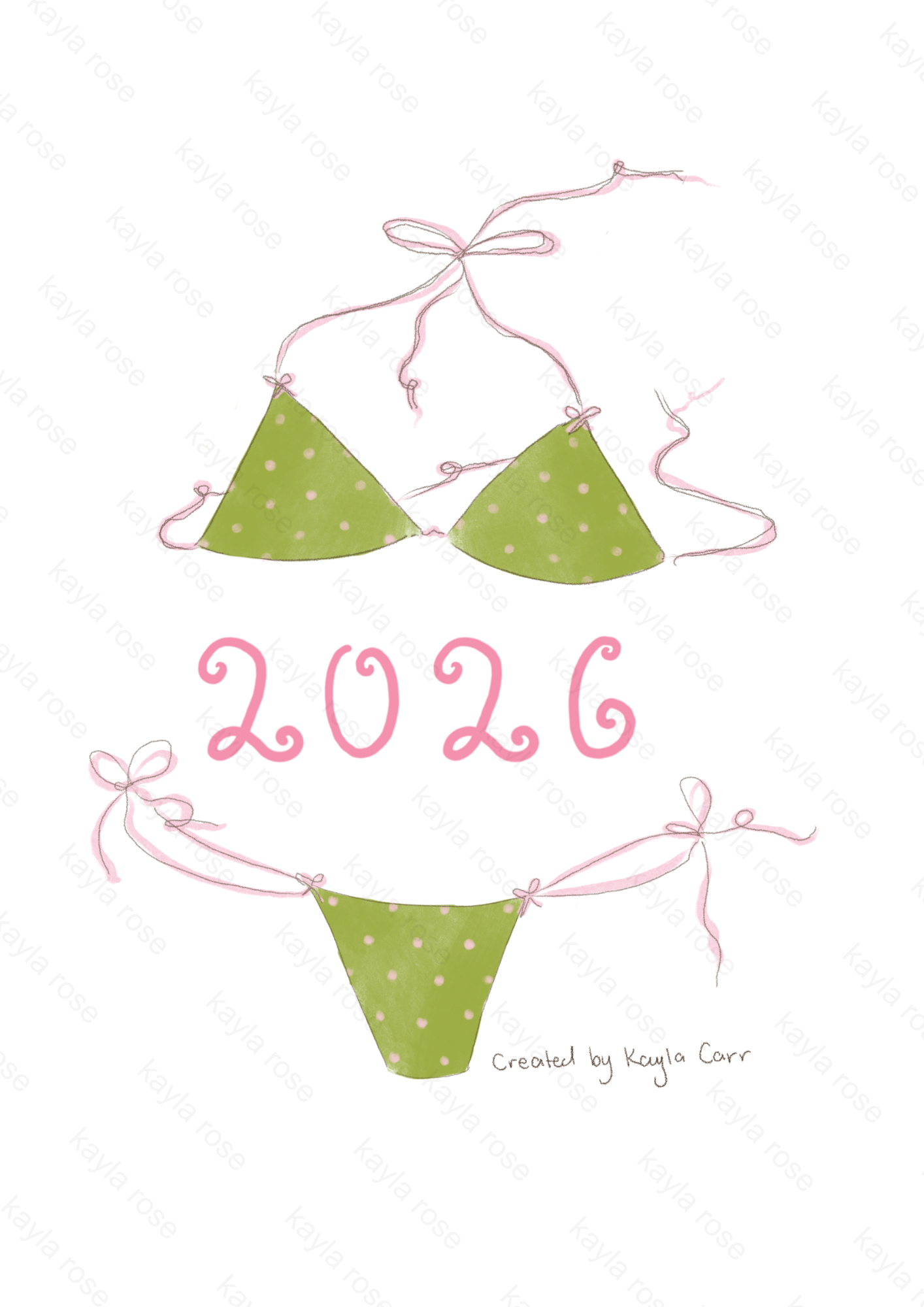 2026 Daydreamer Calendar ✷PRINTABLE✷