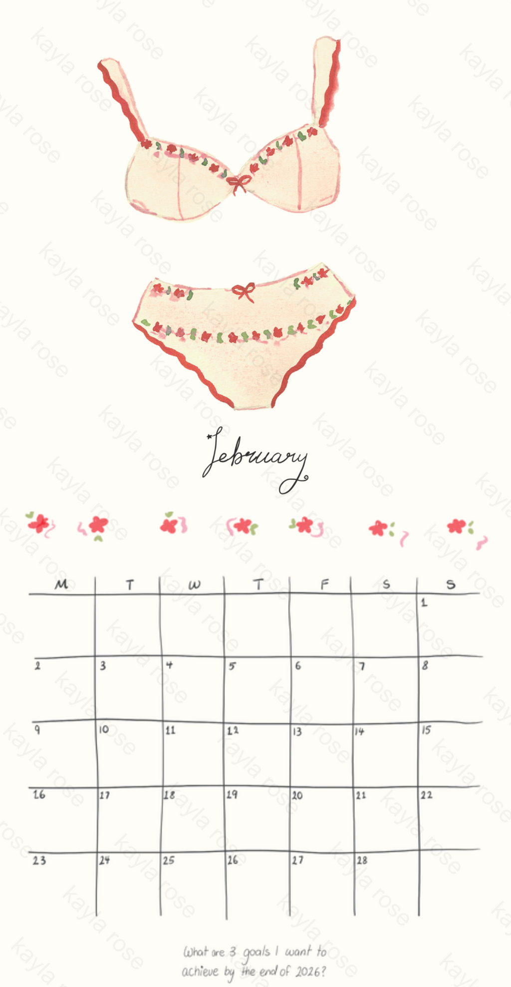 2026 Daydreamer Calendar ✷PREORDER✷