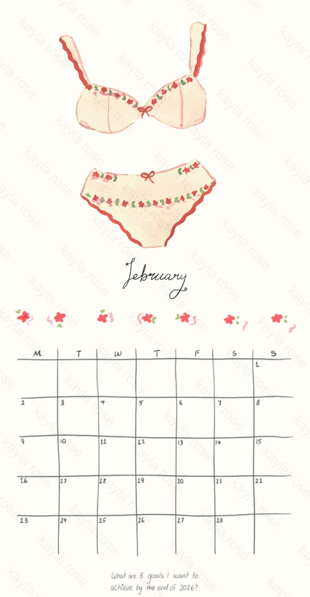 2026 Daydreamer Calendar ✷PREORDER✷