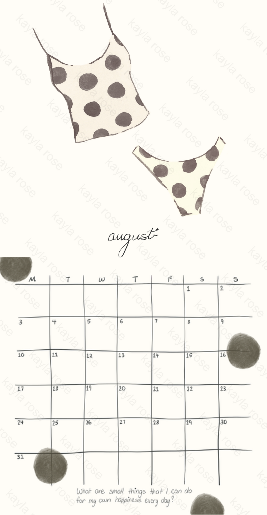 2026 Daydreamer Calendar ✷PREORDER✷